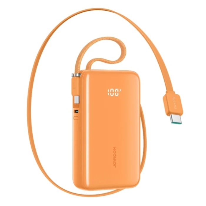 Joyroom JR-PR2 35W Dual Retractable Cable Power Bank – 10000mAh