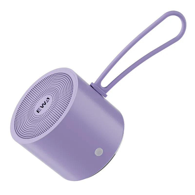 EWA A127 Compact 5W Metal Mini Bluetooth Speaker- Purple