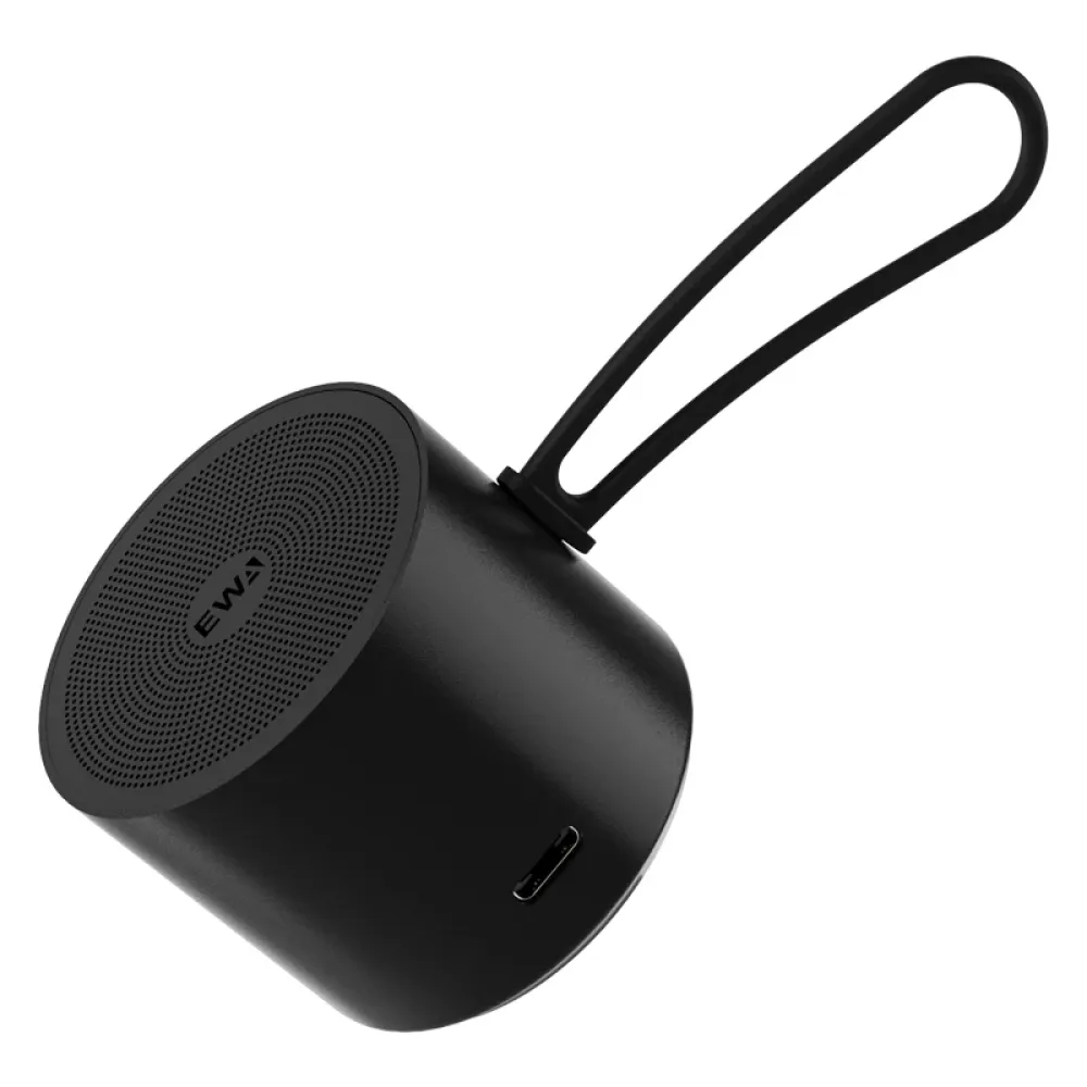 EWA A127 Compact 5W Metal Mini Bluetooth Speaker– Black