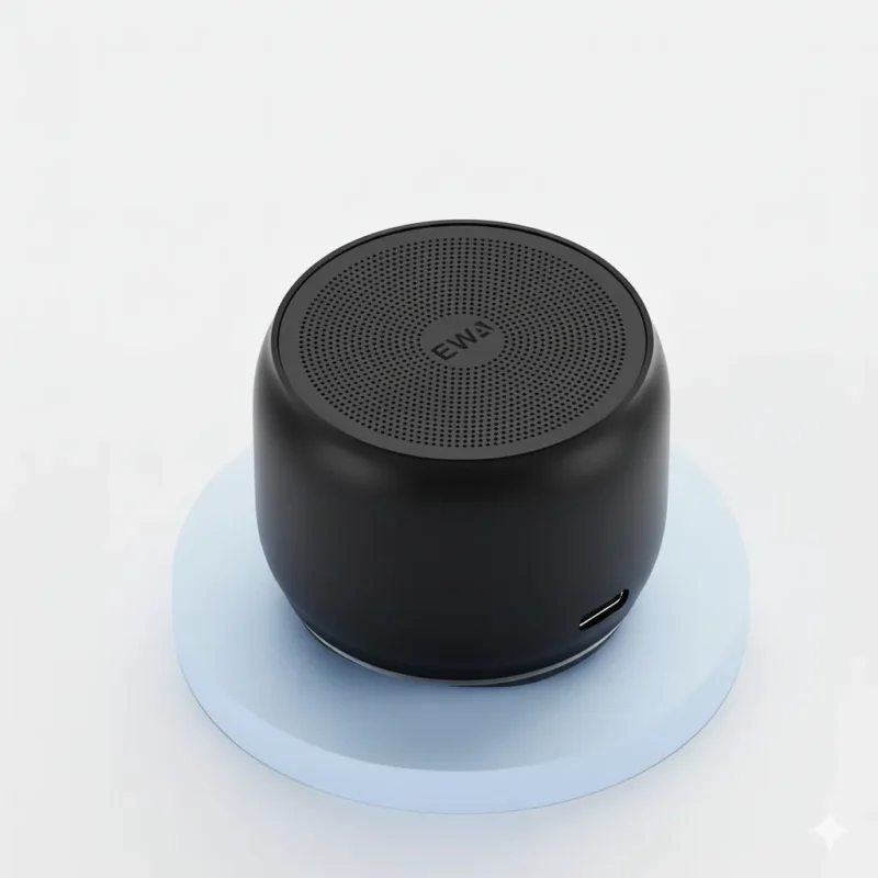 EWA A126 Mini Bluetooth 5.0 Portable Speaker – Black
