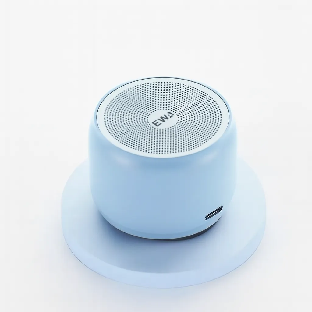 EWA A126 Mini Bluetooth 5.0 Portable Speaker – Blue