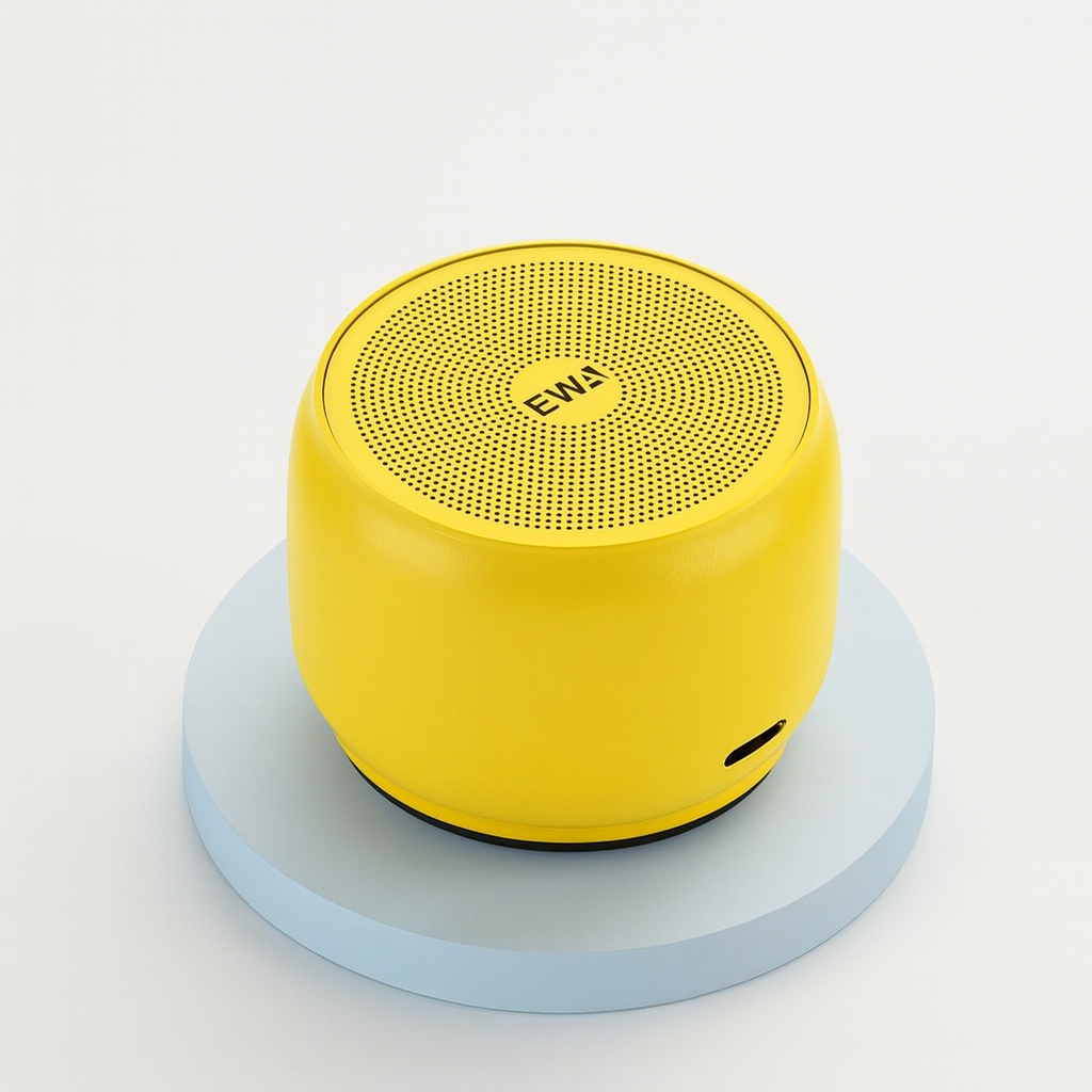 EWA A126 Mini Bluetooth 5.0 Portable Speaker – Yellow