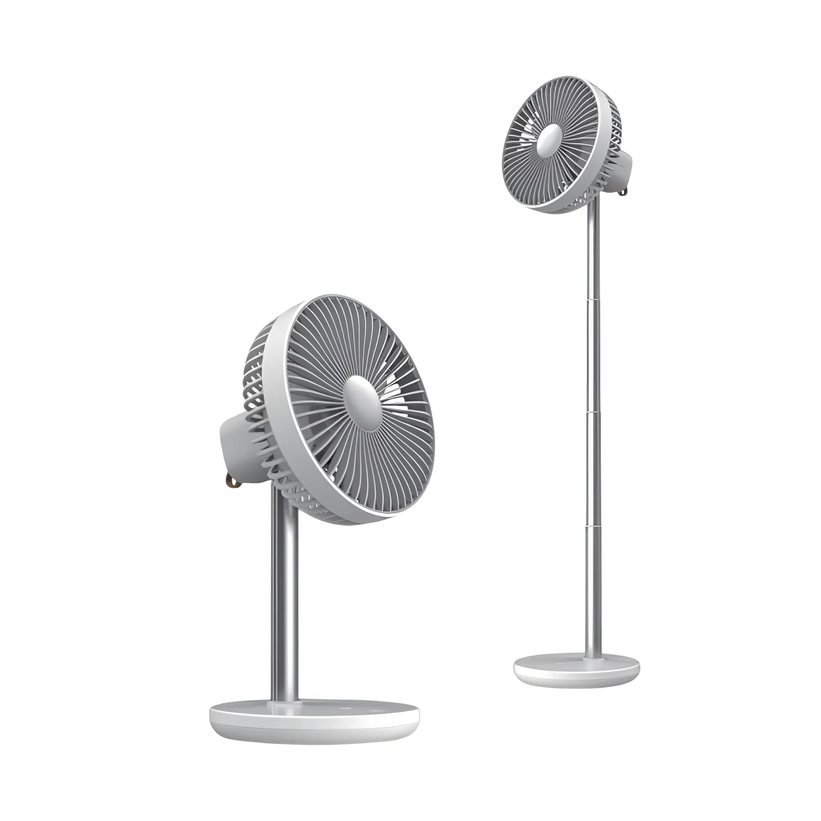 JISULIFE Table Fan life7 Oscillating Extendable Table Fan – White