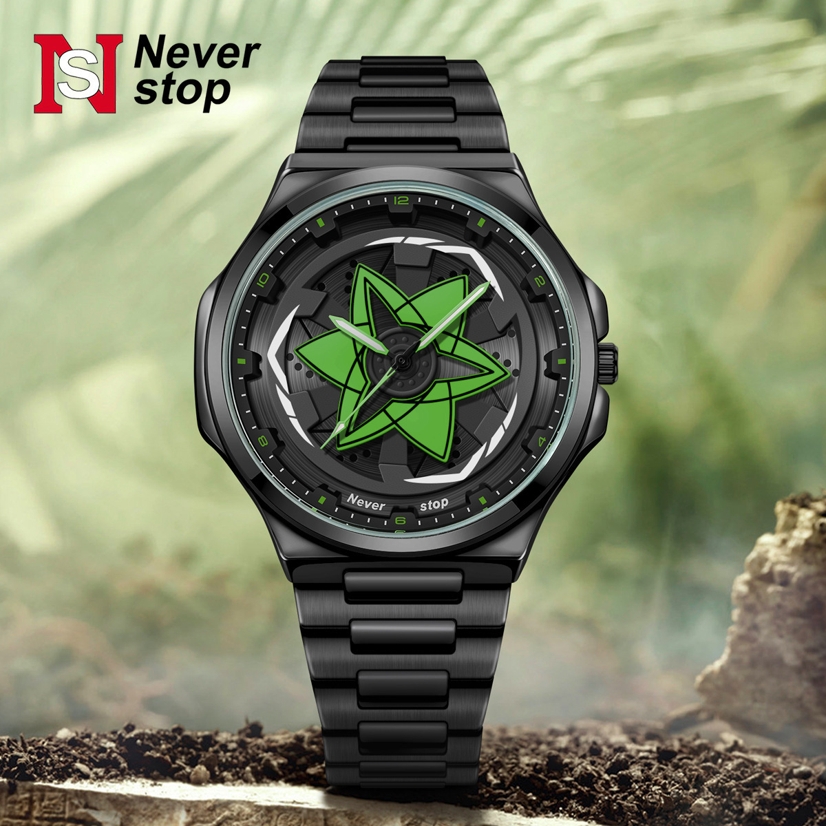 Sasuke Uchiha Sharingan Watch Green