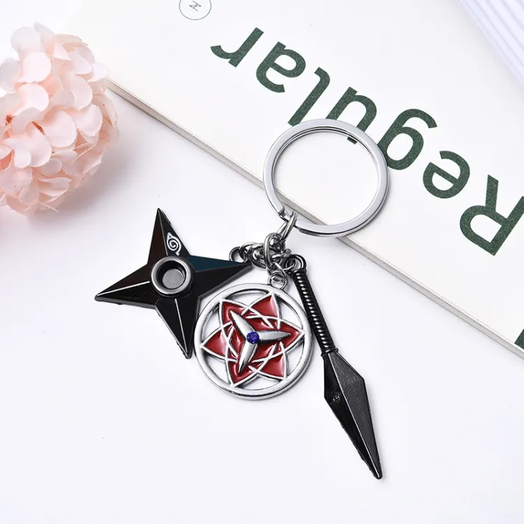 Naruto Anime Key Ring – Premium Metal Keychain for Anime Fans