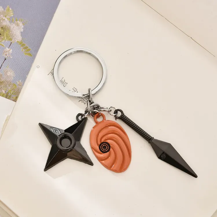 Naruto Anime Key Ring – Premium Metal Keychain for Anime Fans