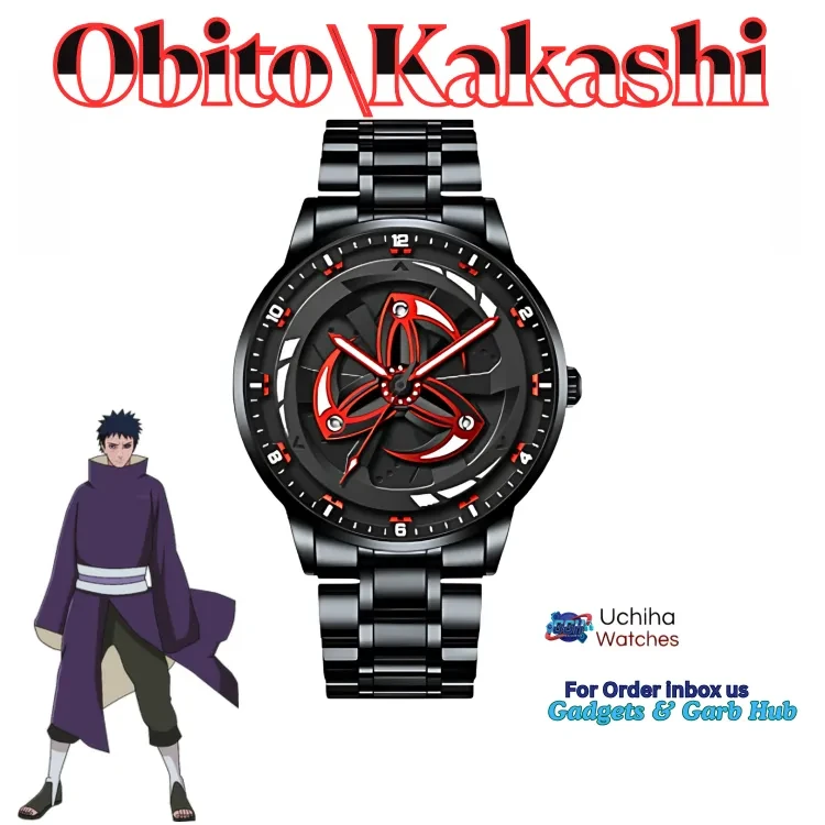 Kakashi/Obito Uchiha Sharinggan Watch