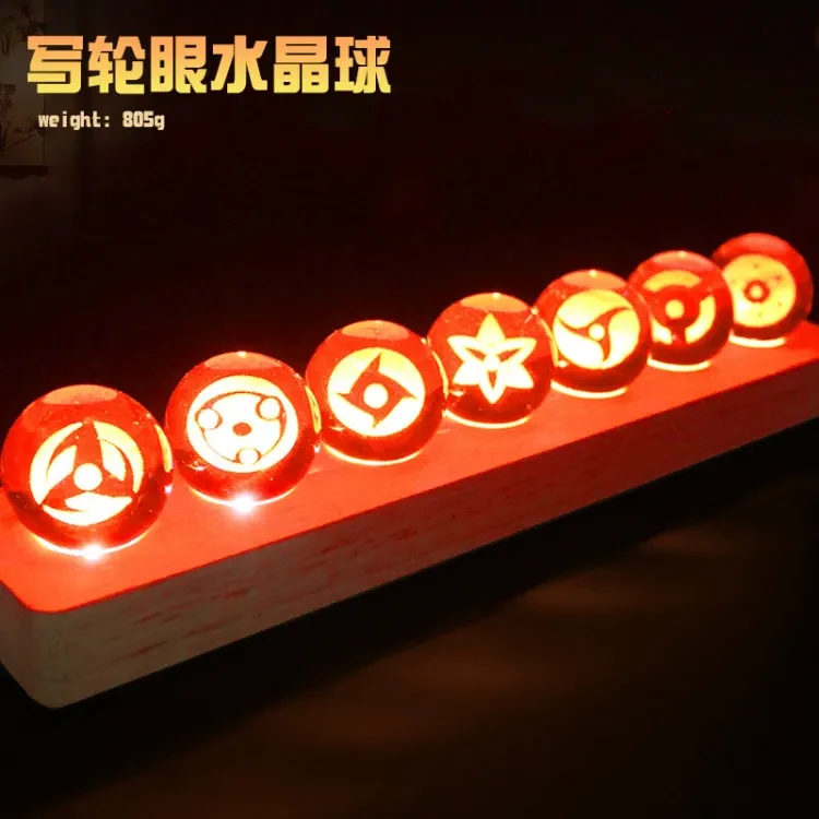 Anime Sharingan Crystal Ball Night Light