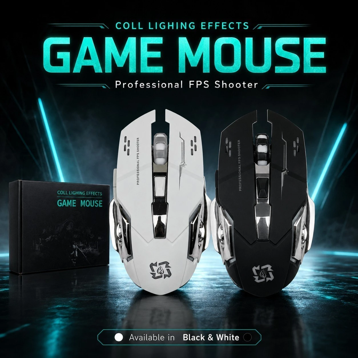 T1 & T2 Professional Wireless Gaming Mouse